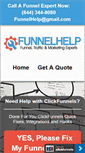 Mobile Screenshot of funnelhelp.com